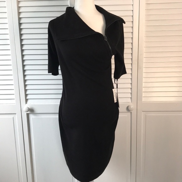 Calvin Klein Black Short Sleeve Sweater 